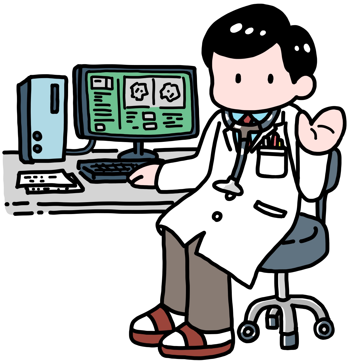 ドクターのイラスト